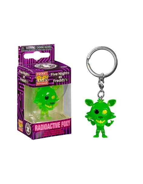 Pop Keychain. Radioactive Foxy. Five Nights at Freddy's  - 