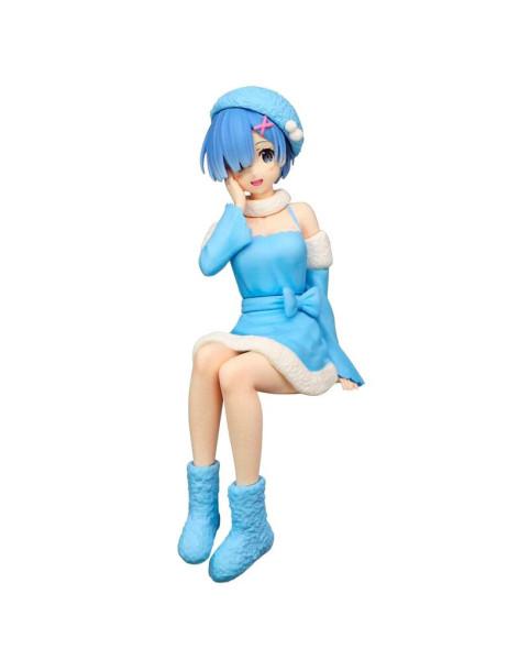 Rem Snow Princess Noodle Stopper Figure. Re:Zero  - Figura de Rem snow princess
Anime Re:Zero