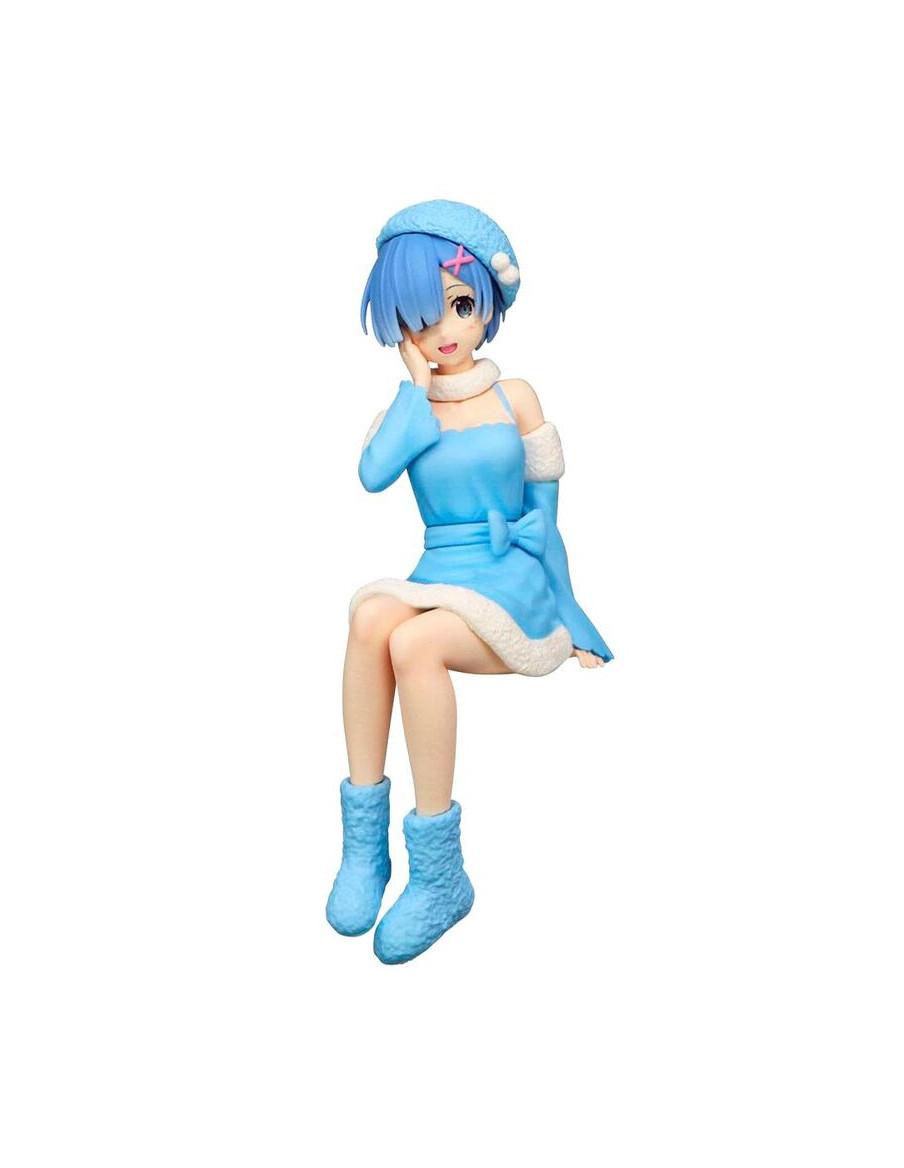 Figura Rem Snow Princess Noodle Stopper. Re:Zero  - Figura de Rem princesa nevada
Anime Re:Zero
