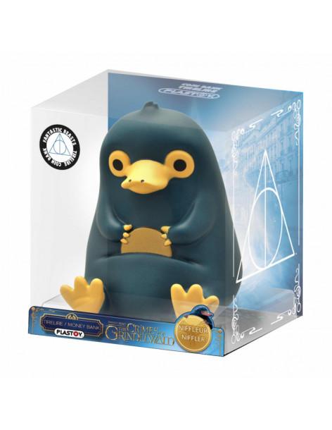 Hucha Niffler 16cm. Animales fantasticos  - Una genial figura del estrañable Escarbato y a la vez hucha, de unos 16 cm basada en