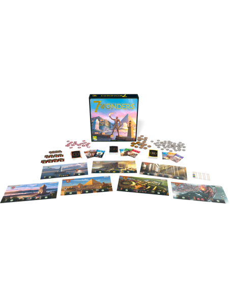 7 Wonders  - Gobierna una de las siete grandes ciudades del mundo antiguo. Explota los recursos naturales de sus tierras, partic
