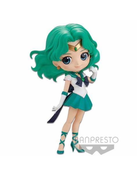 Figura QPosket. Sailor Neptuno Sailor Moon Eternal  - Banpresto presenta la figura de Sailor Neptune, basada en la película "Sai