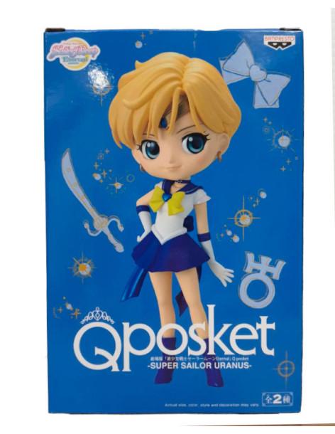 Figure QPosket. Sailor Uranus Sailor Moon Eternal  - Banpresto presents the figure of Sailor Urano, based on the movie "Sailor M
