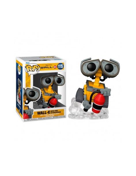 Funko Pop Wall-e. Disney  - Figura Funko Pop 1115 Wall-E w/Fire Extinguisher en vinilo, en distribución. Disney. 10 cm de altura
