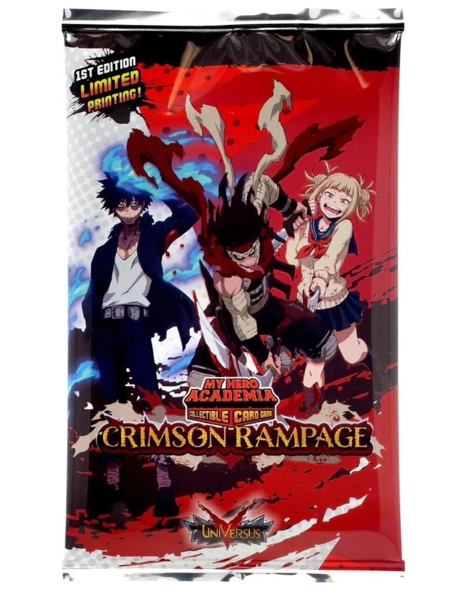 My Hero Academia CCG - Sobre Crimson Rampage Series 02 - (10 Cartas) Inglés  - Sobre Crimson Rampage (Ingles)