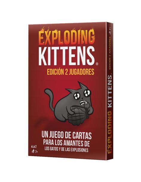 Exploding Kittens 2 Jugadores  - Exploding Kittens es un juego de cartas rápido y divertido, ideal para grupos amantes de los ga