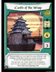 Castle of the Wasp  - Once per battle, you may target the current Province with a Ranged Attack from exactly one of your attacki