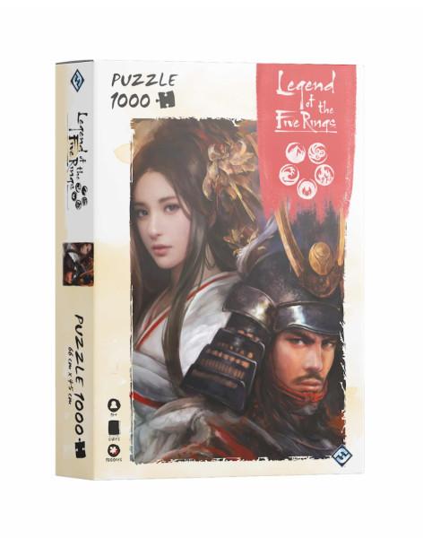 1000 Pieces Puzzle. Legend of the Five Rings  - 