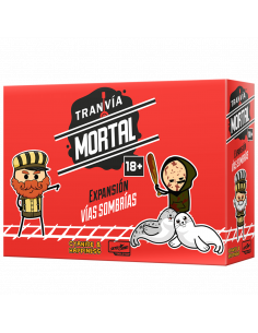Tranvia Mortal Expansión Vías Sombrías  - Esta expansión contiene 100 cartas de un mal gusto inimaginable con Inocentes y Culpab