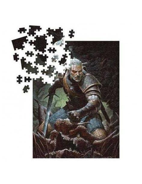 Puzzle The Witcher 3 Geralt - Trophy  - Le llaman el cazador de monstruos por una razón. Cuando Geralt caza a las criaturas que  2