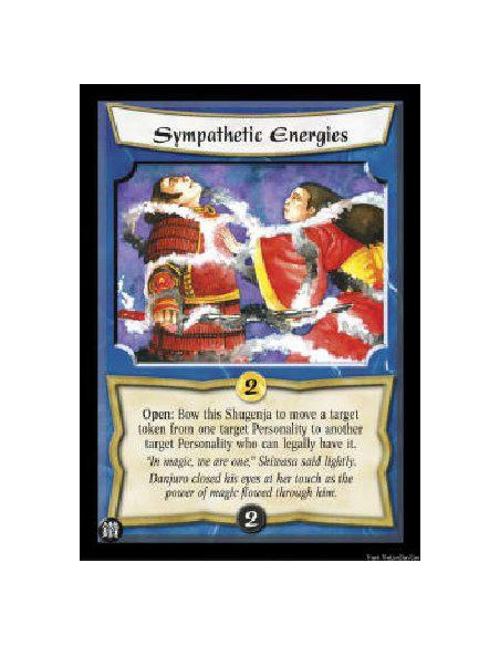 Sympathetic Energies  - Open: Bow this Shugenja to move a target token from one target Personality to another target Personality