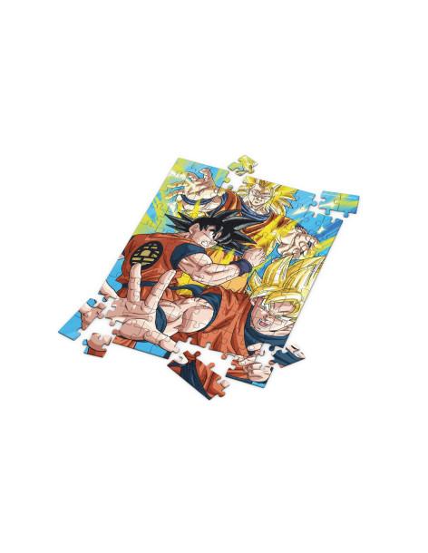 Puzzle Dragon Ball Z con efecto 3D Goku Saiyan. (100pz)  - Puzzle con efecto 3D de Goku Super Saiyan 2