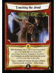 Touching the Soul  - Kiho Reaction: Before one of your Personalities not at this battle performs an action, bow one of your Shug