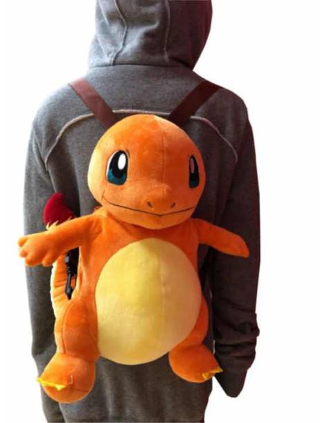 Peluche Mochila Charmander.  -  2