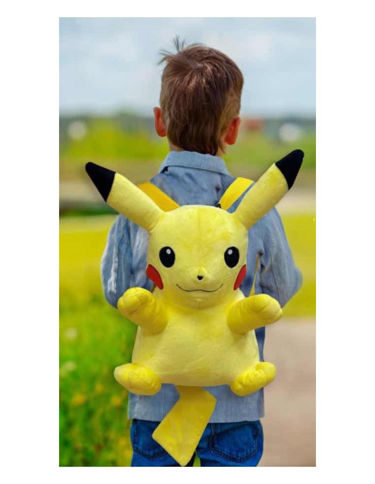 Peluche Mochila Pikachu. Pokémon  - 
