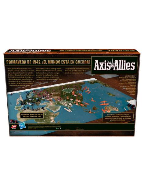 Axis and Allies 1942 2ª Edición  - CONTENIDO
Tablero de 101 cm x 66 cm, 410 Piezas de Plástico, 12 Complejos Industriales, Marca 2