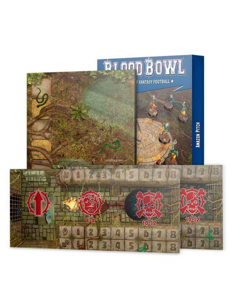 Blood Bowl: Amazons Team Pitch & Dugouts  - La mayoría de los estadios pertenecientes a las Amazons se encuentran en las profund 2