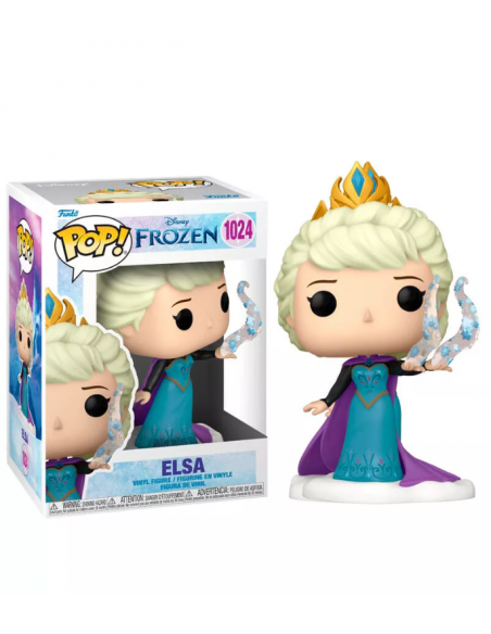 Funko Pop. Elsa. Ultimate Princess. Frozen  - Funko Pop de Elsa de la Serie Ultimate Princess
