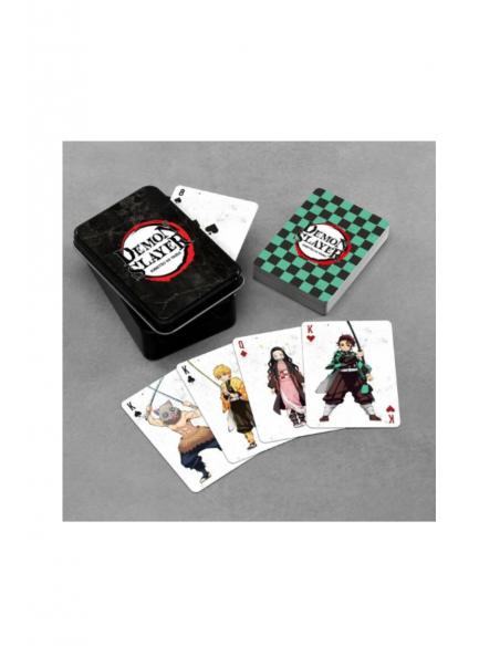 Baraja de Naipes franceses Demon Slayer  - 