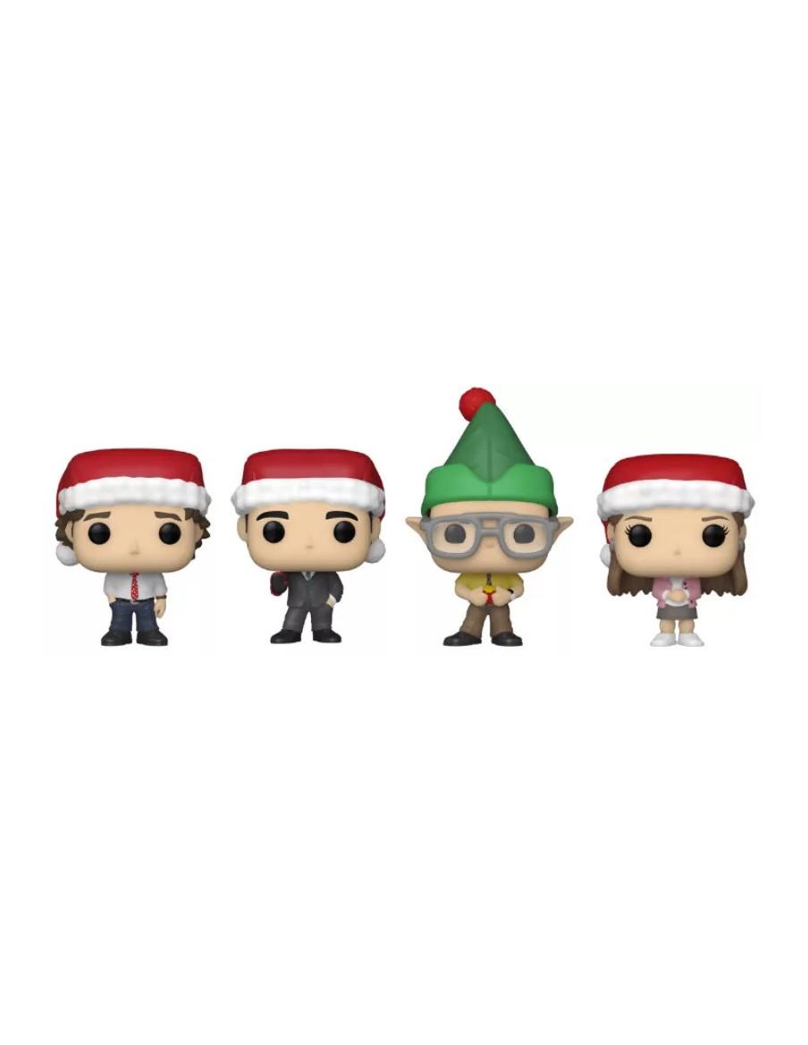 Funko Pop Caja Arbol de Navidad. The Office (4 Figuras)  - Funko Pop Caja Arbol de Navidad. The Office (4 Figuras)
