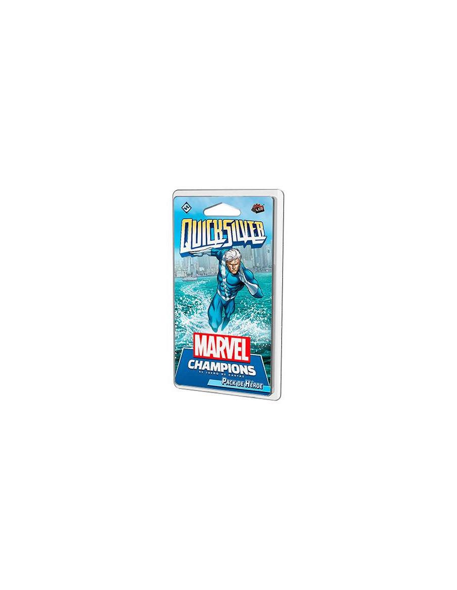 Marvel Champions Quicksilver. Pack de Heroe  - Marvel Champions Quicksilver. Pack de Heroe