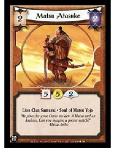 Matsu Atasuke  - Lion Clan Samurai * Soul of Matsu Yojo 