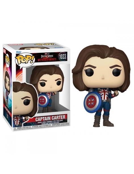 Funko Pop. Capitana Carter. Doctor Strange Multiverso de la Locura  - Funko Pop Captain Carter. Doctor Strange Multiverse of Mad