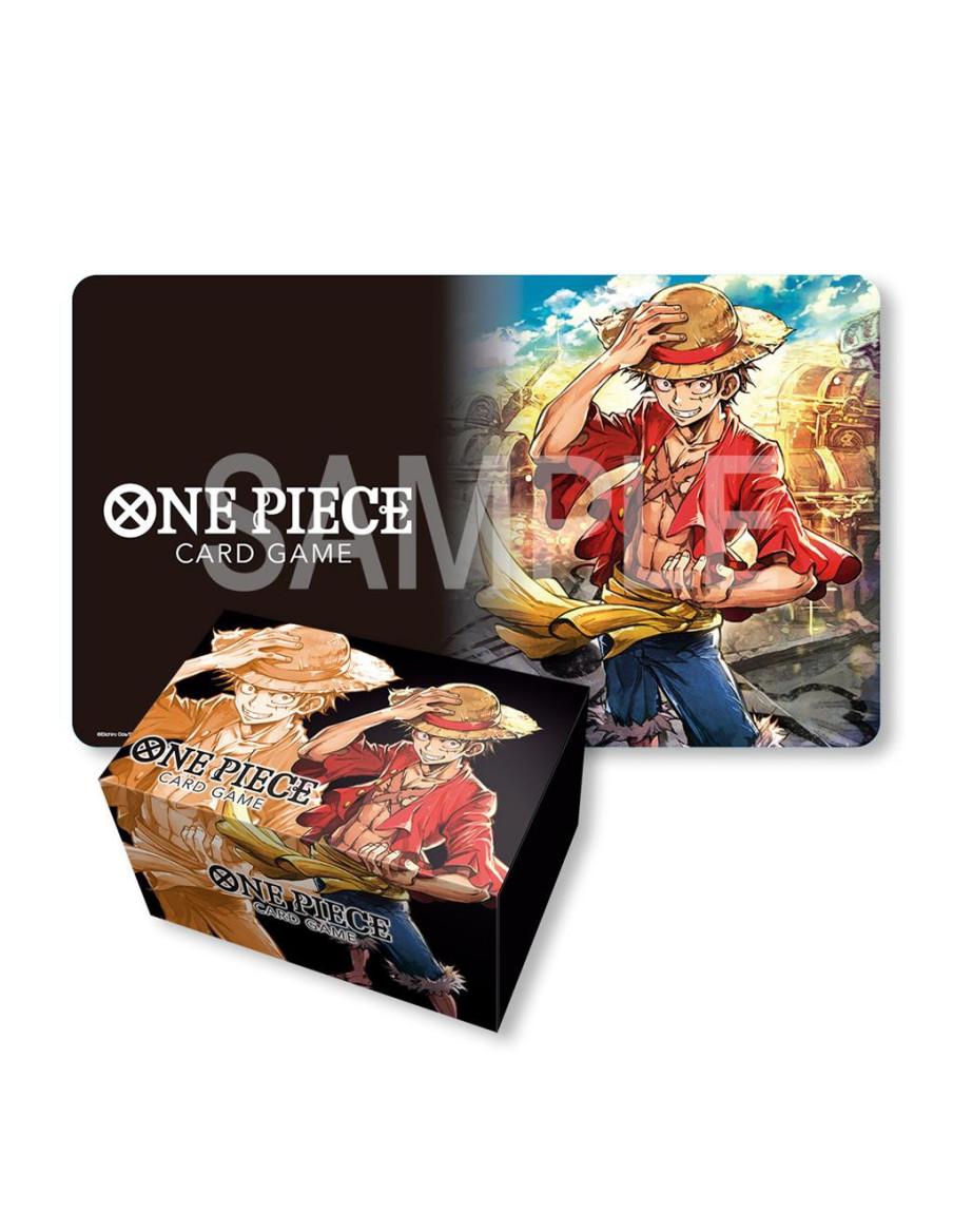 One Piece: Playmat and Storage Box Set -Monkey.D.Luffy-  - 