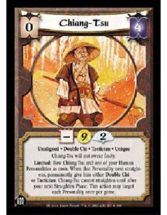 Chiang-Tsu FOIL  - Unaligned * Double Chi * Tactician * Unique Chiang-Tsu will not swear fealty. Limited: Bow Chiang-Tsu and one