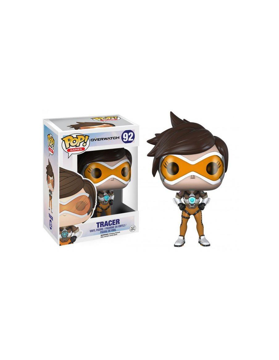 Funko Pop. Tracer. Overwatch (Figura Dañada)  - Descolgadas las gafas