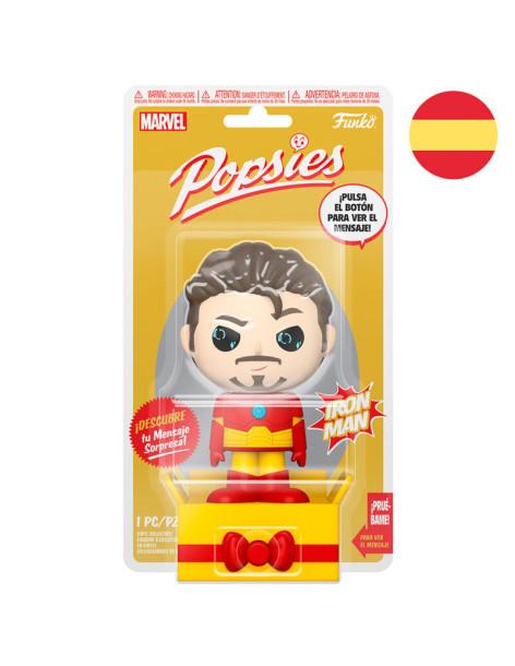 Funko Popsies Iron Man. Marvel (Spanish)  - Each Popsies includes a figure to display throughout the year with a whimsical messa