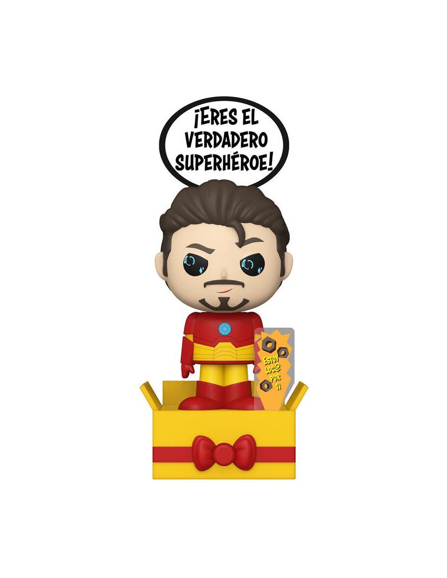 Funko Popsies Iron Man. Marvel (Español)  - ¡Cada Popsies incluye una figura para mostrar durante todo el año con un mensaje cap