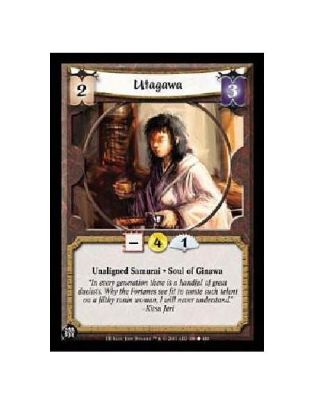 Utagawa  - Unaligned Samurai * Soul of Ginawa 