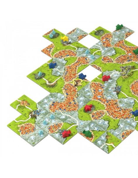Niebla en Carcassonne  - Esta edición completamente independiente, pero compatible con el juego clásico original Carcassonne, cu 2