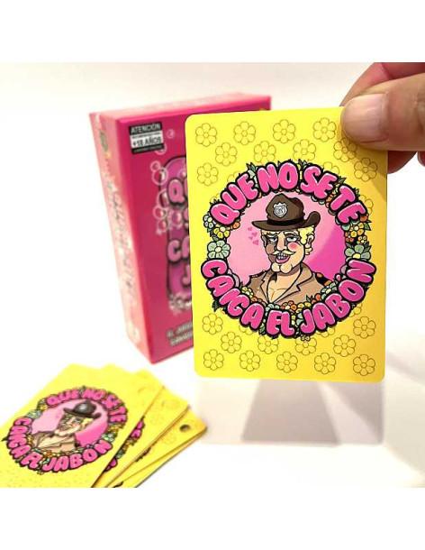 Que no se te caiga el jabón  - QUE NO SE TE CAIGA EL JABON. Que no se caiga el jabón es un juego de ritmo rápido de tipo pasa la 2