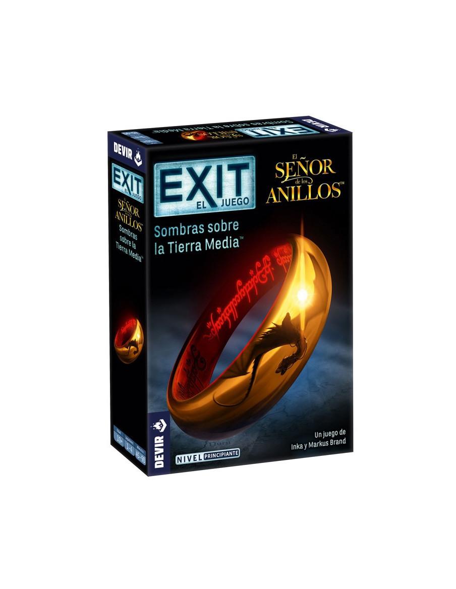 Exit Sombras sobre la Tierra Media. El Señor de los Anillos  - Esta aventura cooperativa, basada en la obra de J.R.R. Tolkien ti