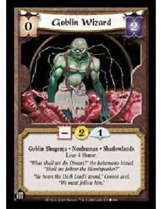 Goblin Wizard (Spanish)  - Goblin Shugenja * Nonhuman * Shadowlands Lose 4 Honor.