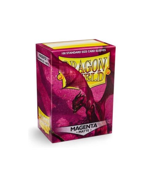 Fundas Dragon Shield Tamaño Standard (63x88mm) - Magenta Mate (100)  - Fundas Dragon Shield Tamaño Standard (63x88mm) - Magenta 