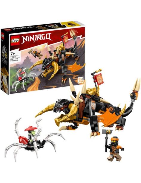 Lego Ninjago: Dragón de Tierra EVO de Cole  - A los niños a partir de 7 años les entusiasmará interpretar emocionantes batallas  2