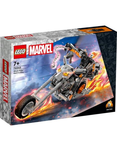 Lego. Ghost Rider Mech & Bike  - Treat Super Hero fans aged 7 and up to mega motorcycle adventures with the large-scale LEGO® Ma
