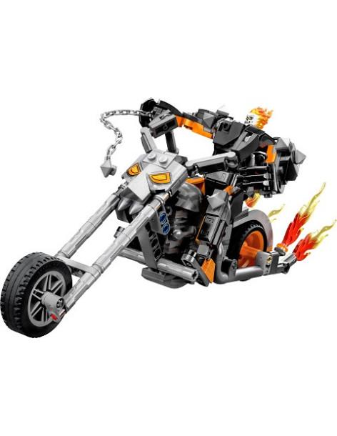 Lego. Ghost Rider Mech & Bike  - Treat Super Hero fans aged 7 and up to mega motorcycle adventures with the large-scale LEGO® Ma 2