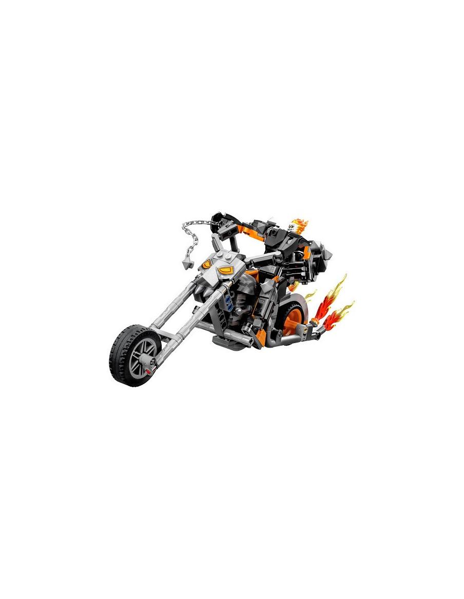 Lego. Ghost Rider Mech & Bike  - Treat Super Hero fans aged 7 and up to mega motorcycle adventures with the large-scale LEGO® Ma