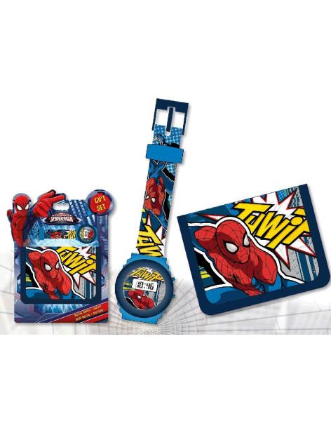 Set reloj digital y cartera de ultimate spiderman  - Set reloj digital y cartera de ultimate spiderman. 2