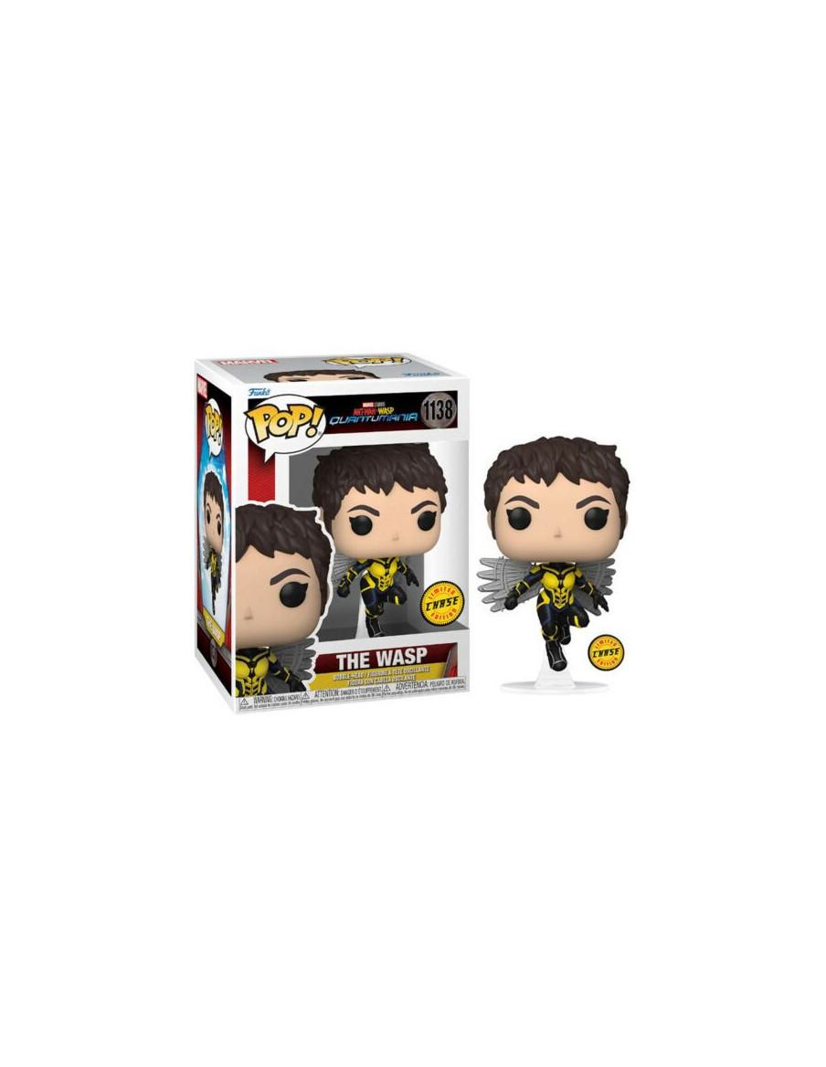 Funko Pop Wasp Chase. Ant-Man y Wasp Quantumania  - Funko Pop Wasp Chase. Ant-Man and Wasp Quantumania