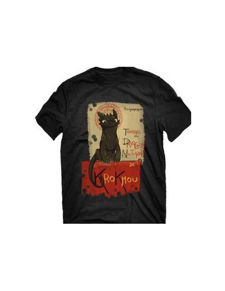 Camiseta Dragón Nocturno (Chico / Chica)  - 