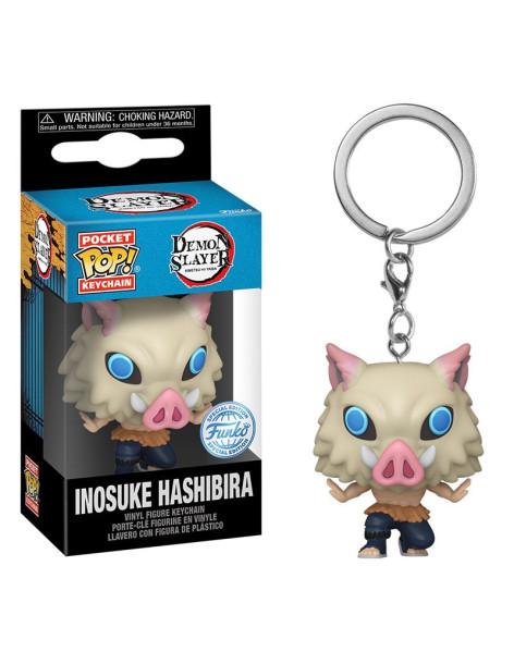 Llavero Pop Inosuke Hashibira. Demon Slayer. Kimetsu No Yaiba  - 