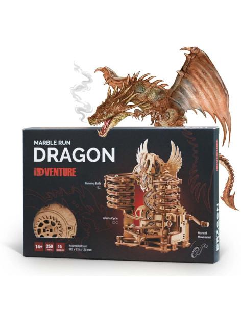 IDVENTURE Marble Run - 3D Mechanic Model - Marble Run Dragon  - Marble Run - 3D Mechanic Model - Marble Run Dragon