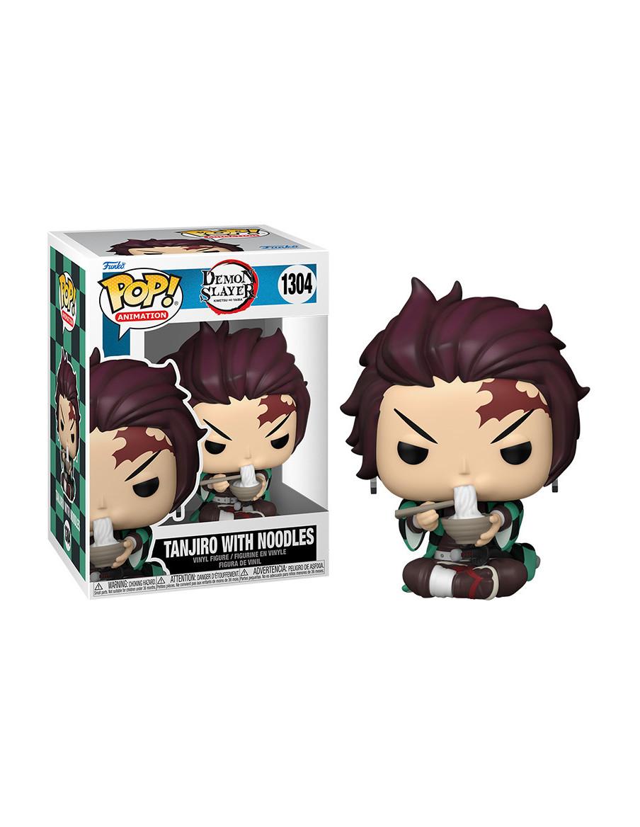 Funko Pop. Tanjiro with Noodles. Demon Slayer: Kimetsu no Yaiba  - Pop. Tanjiro with Noodles. Demon Slayer: Kimetsu no Yaiba