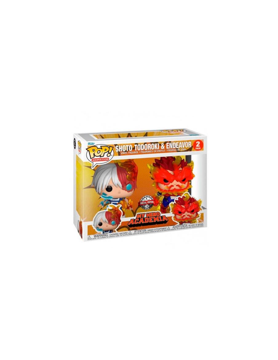 Funko Pop Shoto Todoroki y Endeavor. My Hero Academia  - 