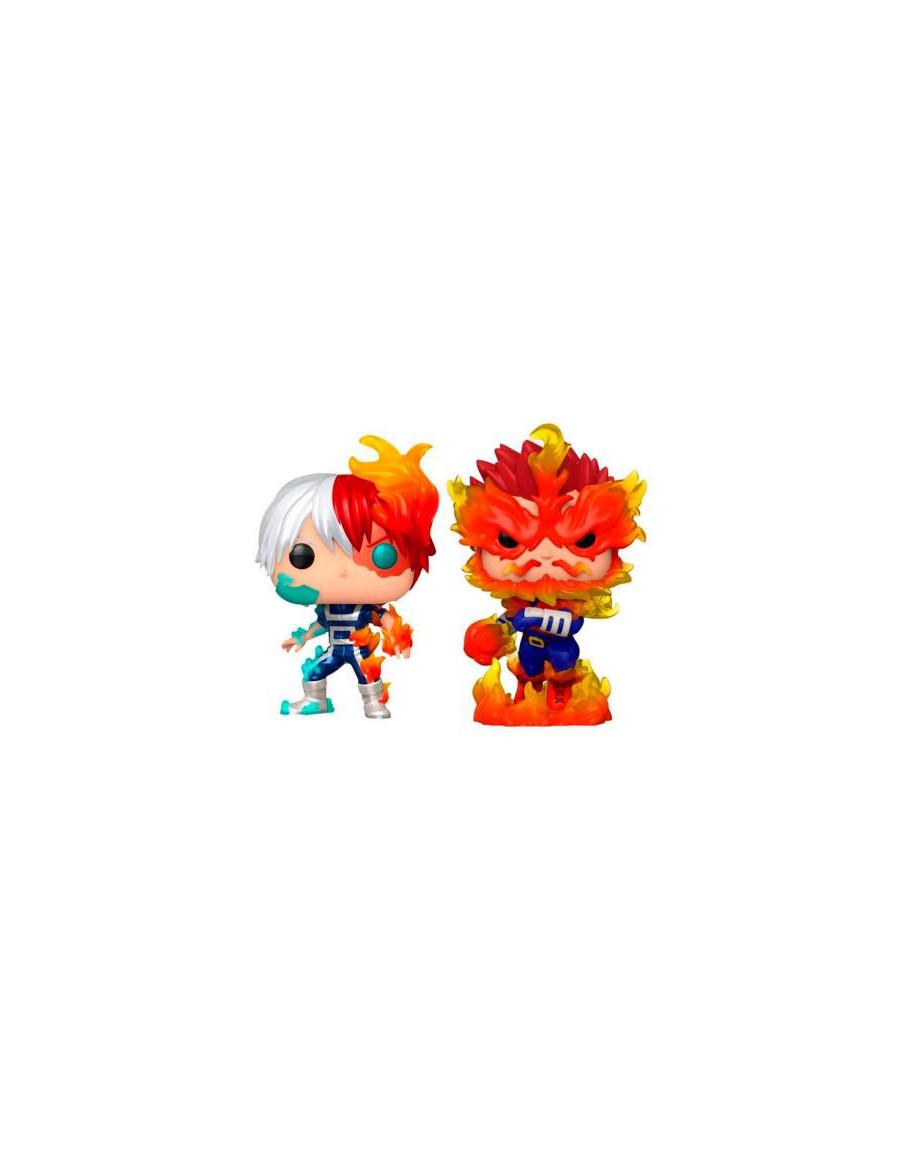 Funko Pop Shoto Todoroki y Endeavor. My Hero Academia  - 